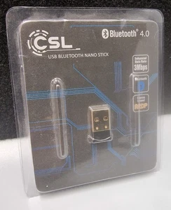 SLC USB Bluetooth 4.0 Nano Stick - IMBALLO ORIGINALE Windows, Linux #K-460-04 - Foto 1 di 2