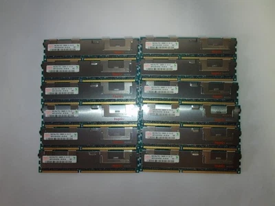 *Lot of 12* Hynix 2Rx4 PC3-10600R Server RAM HMT31GR7AFR4C-H9 (V3376) - Image 1 of 4