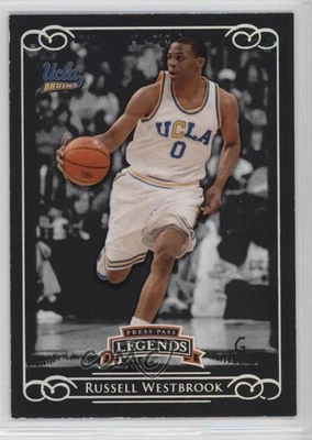 2008-09 Press Pass Legends Silver /199 Russell Westbrook #31 Rookie RC - Imagem 1 de 2