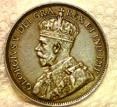 1918 Canada George V 1 Cent BU Features WWI Era Coin 1C - Image 1 of 4