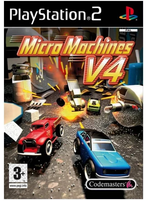 Micro Machines V4 *FREE Next Day Post from Sydney* PS2 Game - Image 1 of 1