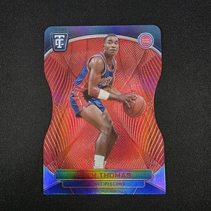 2024-25 Panini totalmente certificado Isiah Thomas #182 rojo troquelado platino #/125 SP - Imagen 1 de 3