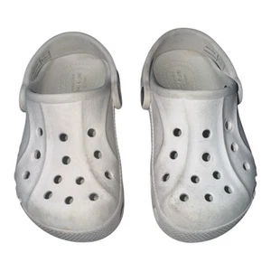 🔥 Crocs Kids Size 9 Youth Toddler White 🔥 - Picture 1 of 2
