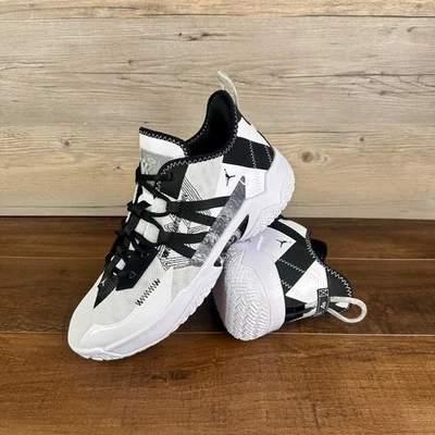 Nike Air Jordan One Take 2 Mármol Para Hombre Talla 11 Blanco Negro Gris Lobo CW2457 100 Foto 1 de 4