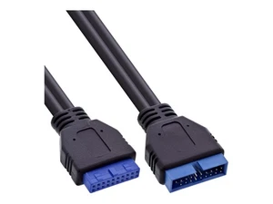 InLine Cavo USB 3.0 interno 19pin maschio / 19pin femmina prolunga 33448I - Foto 1 di 2