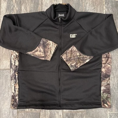 Caterpillar Gamehide Camo Black 2X Jacket CAT Men Hunting Camping Fishing Sport - Image 1 of 4