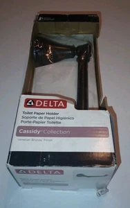 DELTA 79750-RB, CASSIDY EINZELSTAB GEWEBEHALTER, VENEZIANISCHE BRONZE, KOSTENLOSER VERSAND - Bild 1 von 5