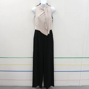 Karen Millen Jumpsuit Womens Size UK 10 Black Grey RMF08-CAP - Picture 1 of 8