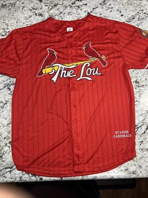 Camiseta de los Cardenales de San Luis City Connect "The Lou" SGA 26/04/25 - Talla XL Roja MLB Foto 1 de 4