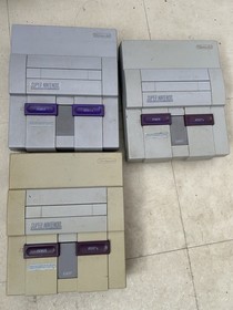 Super Nintendo SNES Console Only Home Console Good Shape Tested Working!