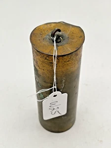 Old Vienna Lead Weight. 4" High 1 1/2" Round. Weight 2lbs. 11 oz., (W25) - Picture 1 of 5