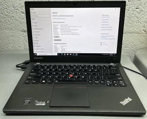 Lenovo Thinkpad laptop X240 Core i7-4600u  8GB RAM 128GB SSD  Windows 10 Webcam - Picture 1 of 7