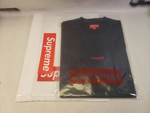 Authentic Supreme First and Best Navy Blue Tee Men's Medium New - Picture 1 of 5