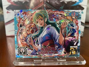 One Piece Anime Collectable Trading Card HC 05 REFRACTOR Insert Card HIYORI - Picture 1 of 2