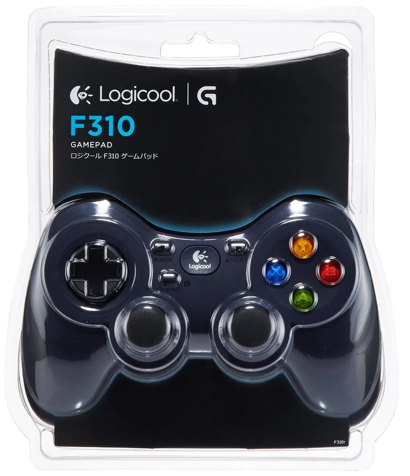 Logitech Logicool PC USB Gamepad Controller F310r New Japan - Image 1 of 4