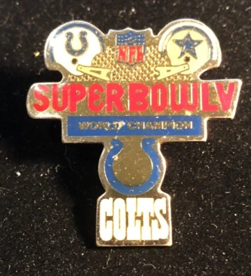 NEW World Champion Baltimore Colts Commemorative Super Bowl V Pin - NFL - Image 1 of 2