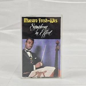 Maestro Fresh Wes - Symphony In Effect (1989) Toronto Canada Rap Cassette Tape - Picture 1 of 10