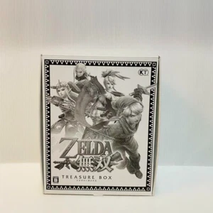 RARE The Legend of Zelda MUSO Hyrule Treasure BOX SET Clock Book Scarf F/S - Picture 1 of 9