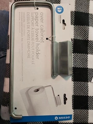 Toallero de papel de acero inoxidable InterDesign 29750 5,3 H x 1,8 W x 11,8 L pulgadas Foto 1 de 2