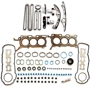Timing Chain Kit Head Gasket Set For 07-09 Ford Edge Lincoln MKX Mazda CX-9 3.5L - Picture 1 of 18