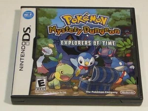 Nintendo DS Pokemon Mystery Dungeon Explorers of Time Case & Manual Only NO Game - Picture 1 of 3