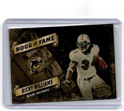 2003 Playoff Hogg Heaven of Fame Ricky Williams 482/500 Miami Dolphins #HF-14 - Image 1 of 2