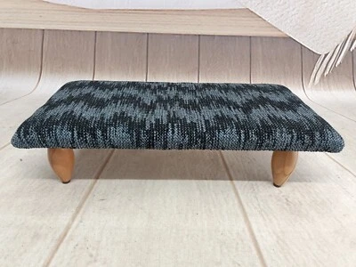 Bench with cushion, Steps stool, Tiny stool, Wood work stool, Sofa caddy, - Image 1 of 4