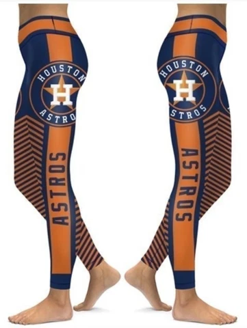 Houston Astros Women's Leggings Small-XXL Cover