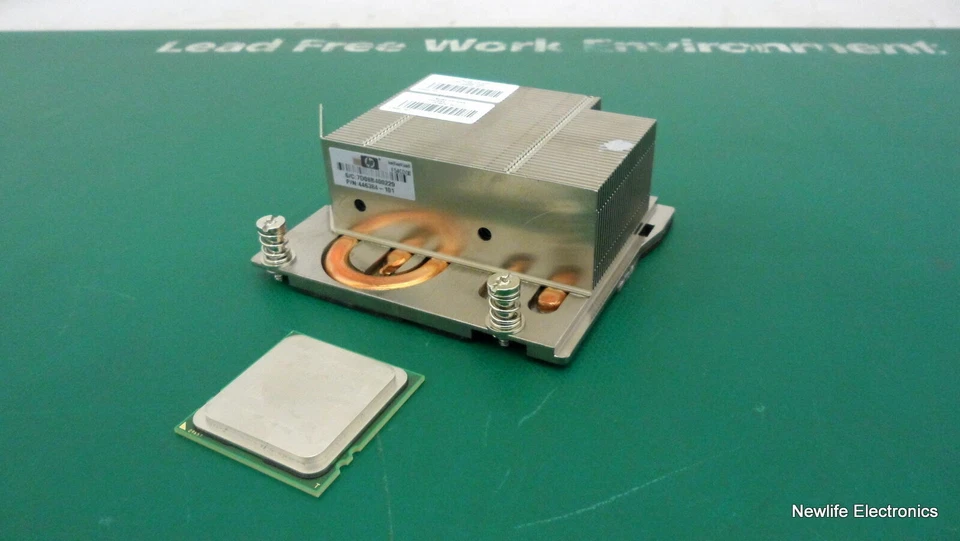 HP 445106-B21 AMD Opteron 2356 2.3GHz CPU (448035-001) w/ Heatsink - Image 1 of 4