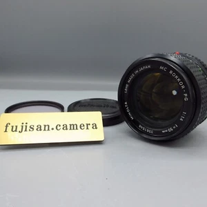 [CASI COMO NUEVO] Lente Minolta MC ROKKOR-PG 50mm F1.4 de JAPÓN 215001 - Imagen 1 de 13