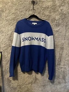 Vintage Men’s Ski Sweater-Snowmass Colorado Size XL Ski Bum Swag - Picture 1 of 7