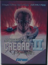 Sega Mega Drive AMBITION OF CAESAR II Warrior of Rome 2 Complete Japanese Ver