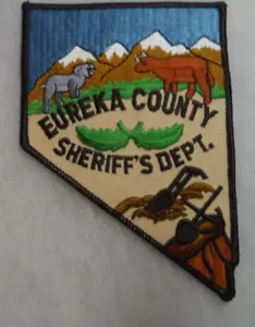 Eureka County Nevada Sheriff's Dept Aufnäher - Bild 1 von 3