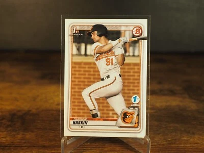 2020 Bowman Draft 1st Edition Hudson Haskin #BD-130 - Image 1 of 2