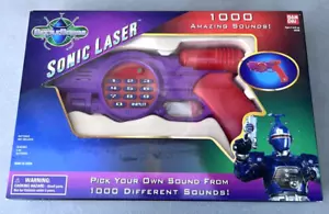 Vintage NEW Bandai Saban's Big Bad Beetleborgs Sonic Laser Blaster Toy Rare - Picture 1 of 6