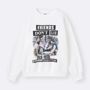 GU Stranger Things Heavyweight Sweat Pullover Crewneck Sweatshirt Japan Limited - Bild 1 von 16