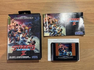 Streets Of Rage 2 Sega Megadrive Game - Complete - Near Mint - Picture 1 of 12