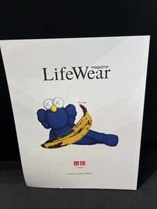 UNIQLO LifeWear Magazine Issue 11 2024 Fall / Winter KAWS + WARHOL COLLAB - Picture 1 of 3