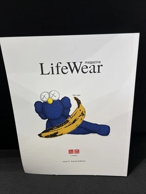 UNIQLO LifeWear Magazine Issue 11 2024 Fall / Winter KAWS + WARHOL COLLAB - Image 1 of 3