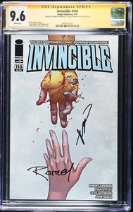 Invincible #110 CGC SS 9.6 SIGNED Robert Kirkman Ryan Ottley Image Controversial - Picture 1 of 2