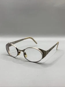 Lentes redondas Jean Paul Gaultier 56-6102 plateadas Steam Punk - Imagen 1 de 15