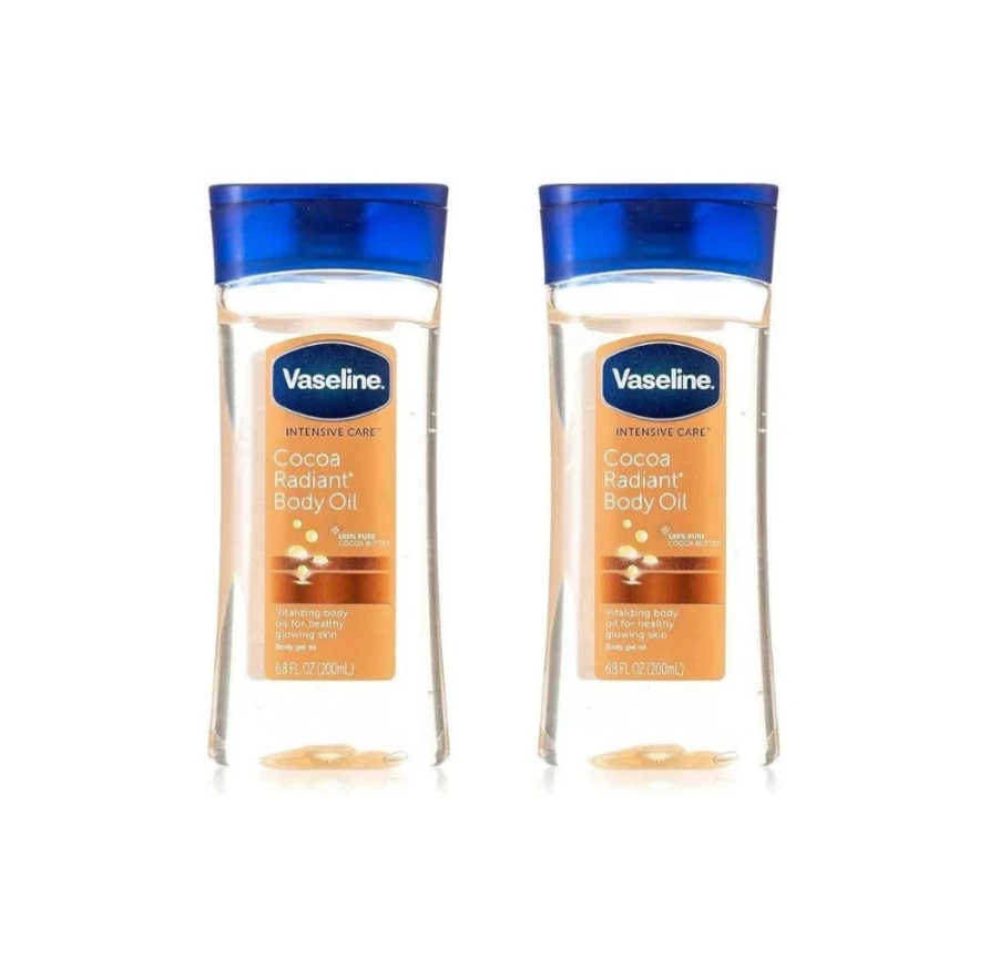 2X Vaseline Intensive Care Cocoa Radiant Body Oil 200 ml - Image 1 of 1