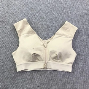 Sujetador deportivo Tommie cobre para mujer grande beige cremallera frontal cobre soporte de malla Znergy - Imagen 1 de 10