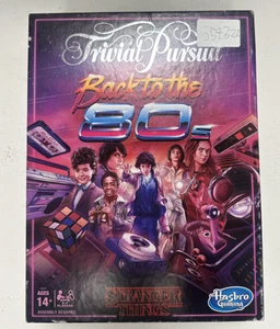 Trivial Pursuit Back to the 80s Stranger Things Edition Board Game Hasbro Gaming - Picture 1 of 9
