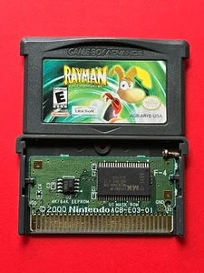 Rayman Advance Game Boy Advance Nintendo GBA Authentic Saves 2D Platformer Clean - Picture 1 of 11