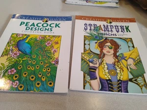 Juego de 2 libros para colorear Creative Haven para adultos - Imagen 1 de 5