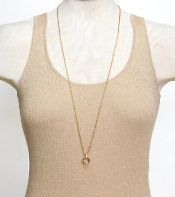 Signed Juicy Couture Gold Plated Adjustable Charm Holder - Image 1 of 4