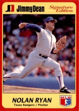 1991 Jimmy Dean Nolan Ryan Texas Rangers #24