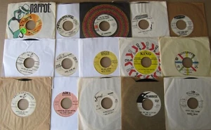 Vinyl records LOT 45 RPM Promo LIL & RENE Alan Price Set Don Gardner Evelyn Dell - Picture 1 of 16