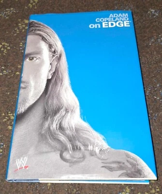 Adam Copeland on Edge Signed Autographed Book WWE WWF Foto 1 de 4